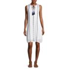 St. John's Bay Tie Front Dress - Tall