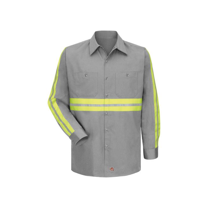Red Kap Enhanced Visibility Work Shirt