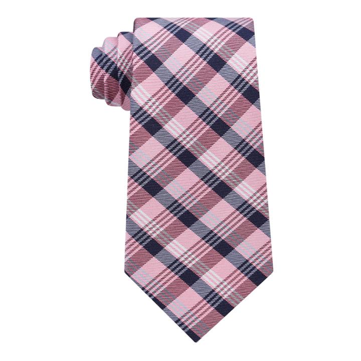Stafford Stafford Super Shirt 1 Spinner Plaid Tie