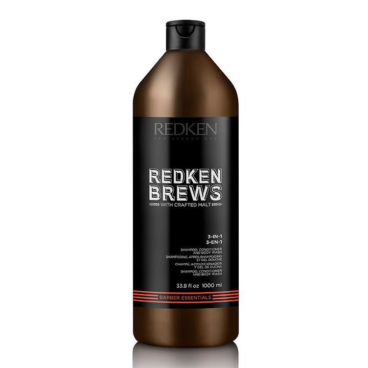 Redken Brew Extra Clean Shampoo - 33.8 Oz.