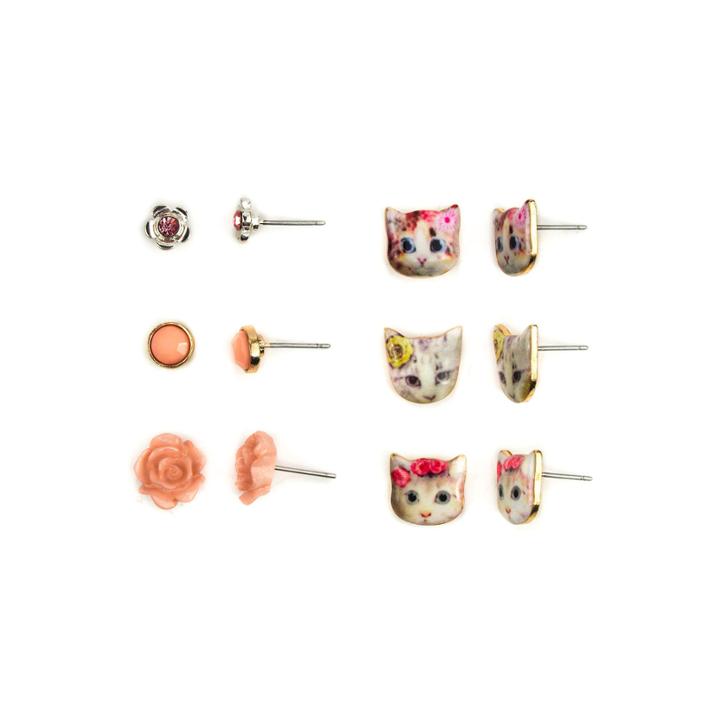 Carole 6 Pair Earring Sets