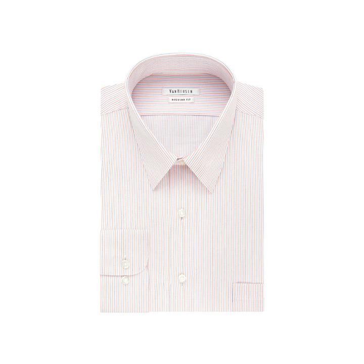 Van Heusen Herringbone Long-sleeve Dress Shirt