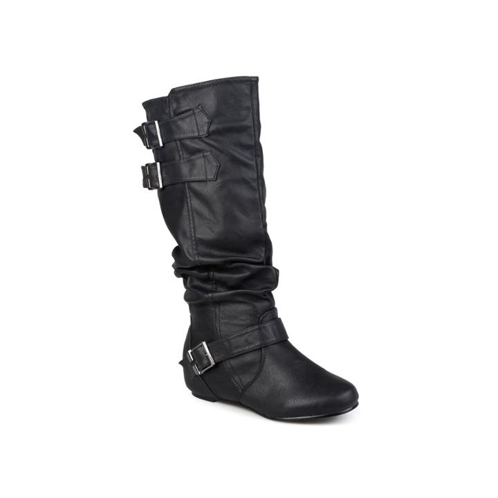 Journee Collection Tiffany Slouch Riding Boots - Wide Calf