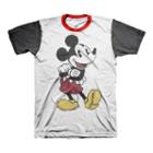 Colorblock Mickey Mouse Graphic Tee