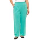 Alfred Dunner Montego Bay Twill Pant- Plus