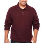 Van Heusen Mock Neck Long Sleeve Layered Sweaters Big And Tall