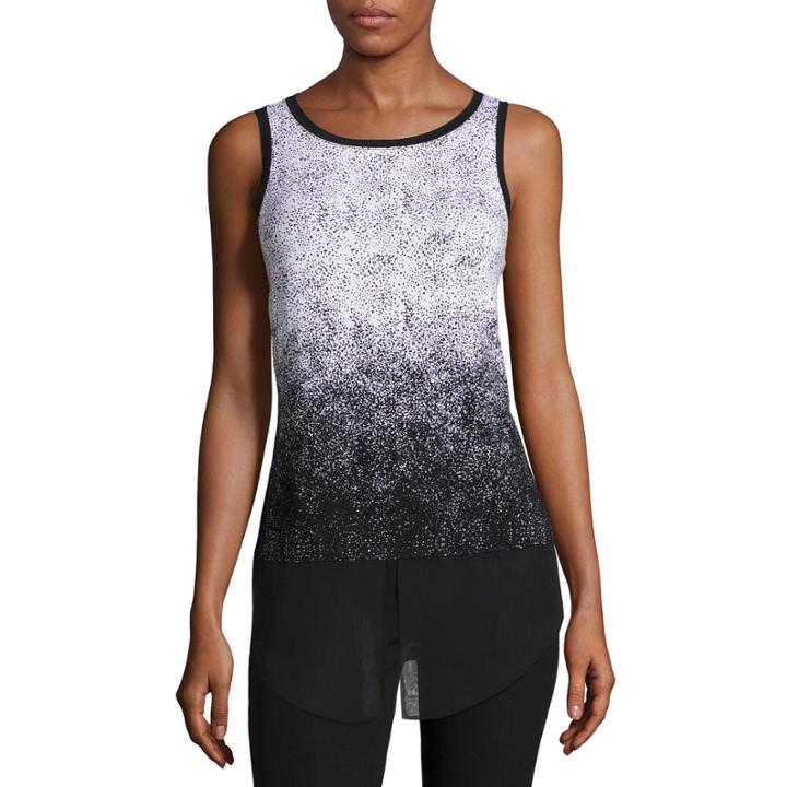 Worthington Sleeveless Split Front Tank