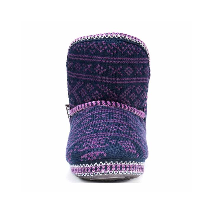 Muk Luks Acrylic Bootie Slippers