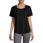 Xersion Short Sleeve Round Neck T-shirt-womens