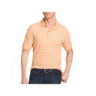 Izod Short Sleeve Stripe Cotton Polo Shirt