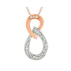 1/8 Ct. T.w. Diamond Loop Pendant Necklace