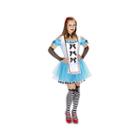 Classic Alice Adult With Thigh High Glovelettes & Hair Clip Costume
