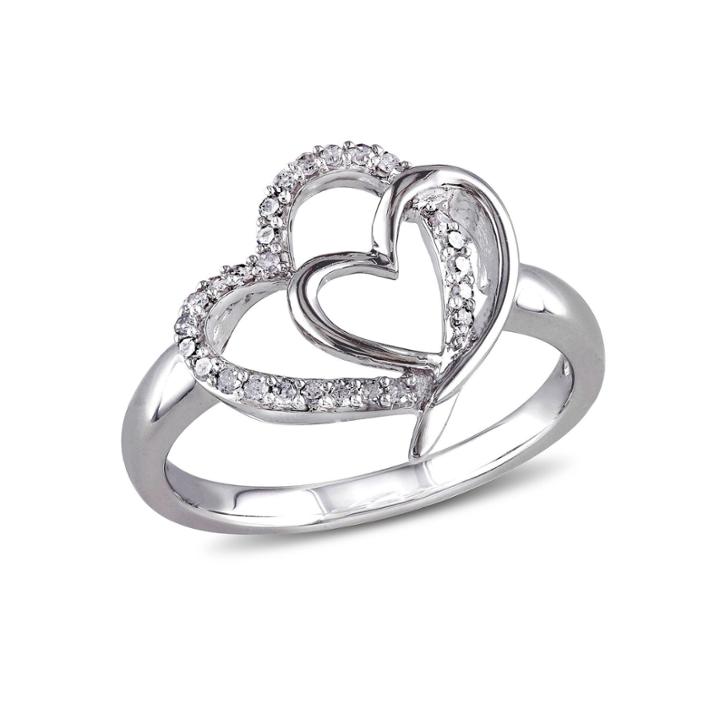 1/8 Ct. T.w. White Cocktail Ring