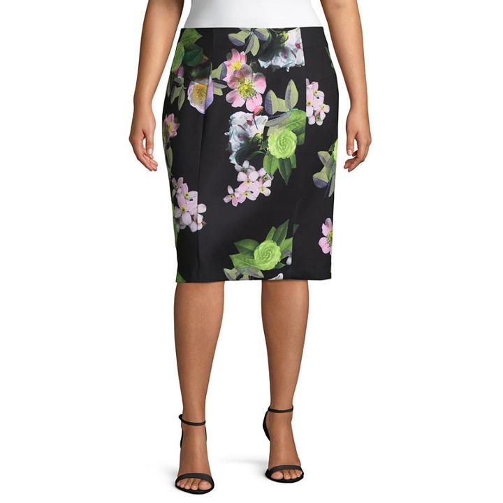 Bold Elements Pencil Skirt - Plus
