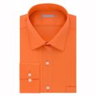 Van Heusen No-iron Lux Sateen Long Sleeve Sateen Dress Shirt - Fitted