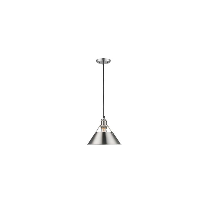 Orwell 1-light Pendant 10 In Pewter