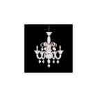 Warehouse Of Tiffany Kayzee 5-light White 24-inchchandelier