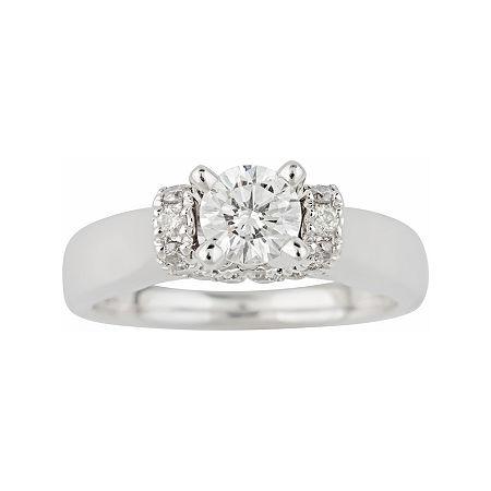 True Love, Celebrate Romance 1 Ct. T.w. Certified Diamond Solitaire Plus Ring