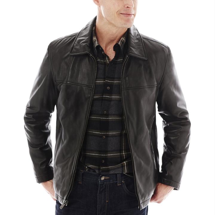 Dockers Lamb Leather Classic Jacket