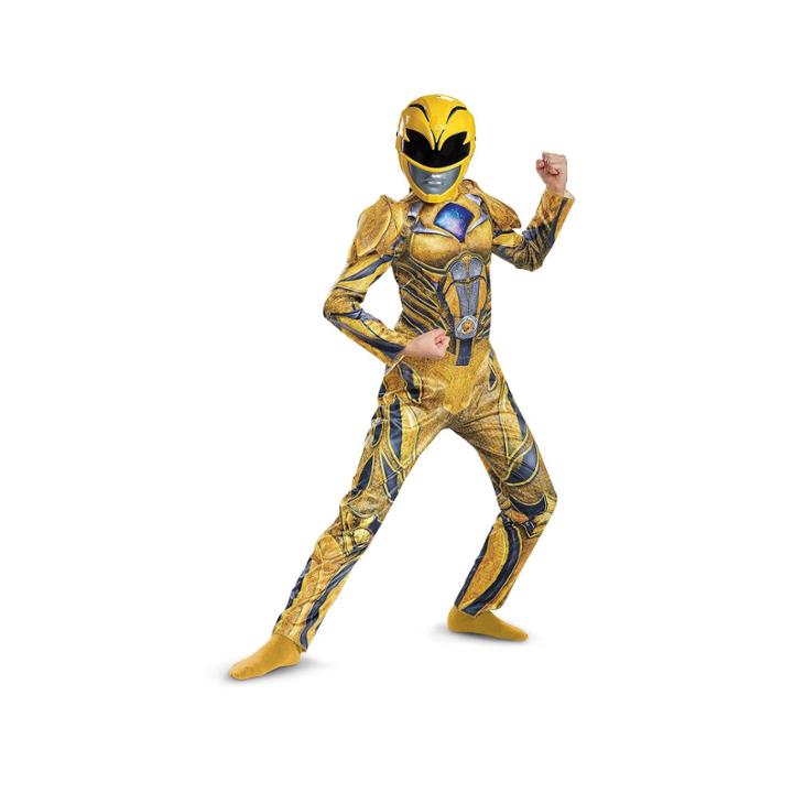 Power Rangers: Yellow Ranger Deluxe Child Costume