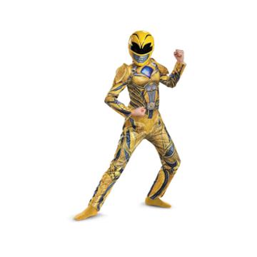 Power Rangers: Yellow Ranger Deluxe Child Costume