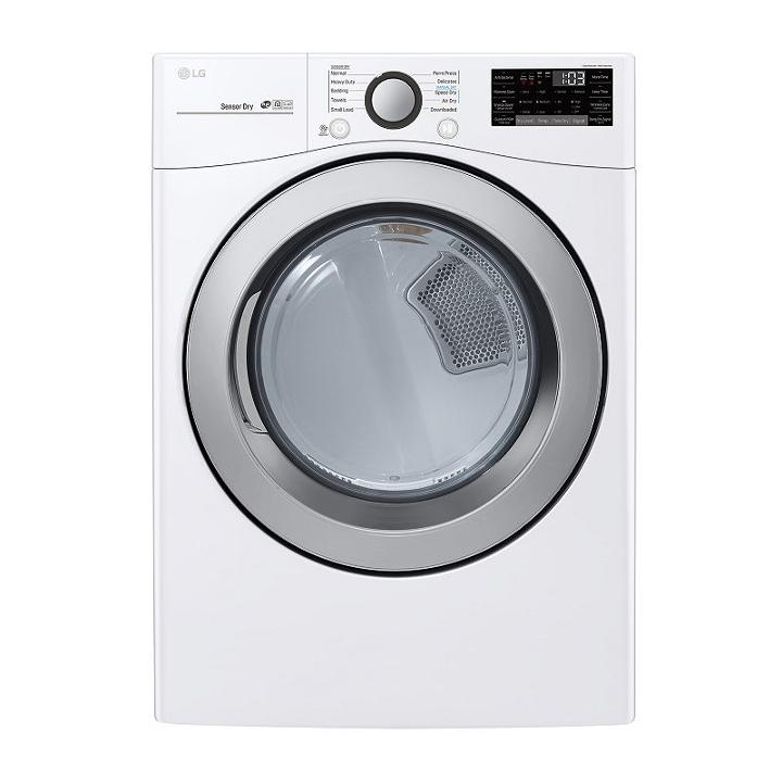 Lg 7.4 Cu Ft Front Load Electric Dryer - Dle3500w
