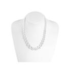 Monet Jewelry Silver Tone Statement Necklace