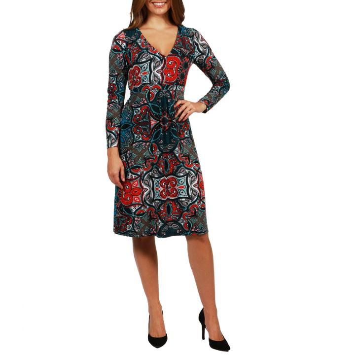 24/7 Comfort Apparel Brentwood Dress
