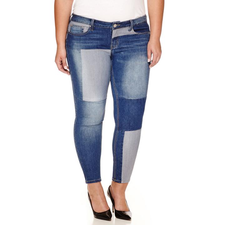 Love Indigo Skinny Crop Jeans