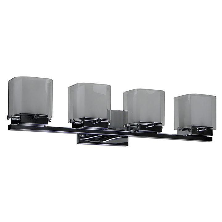 Louis 4-light Chrome Bath Vanity