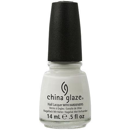 China Glaze White On White Nail Polish - .5 Oz.