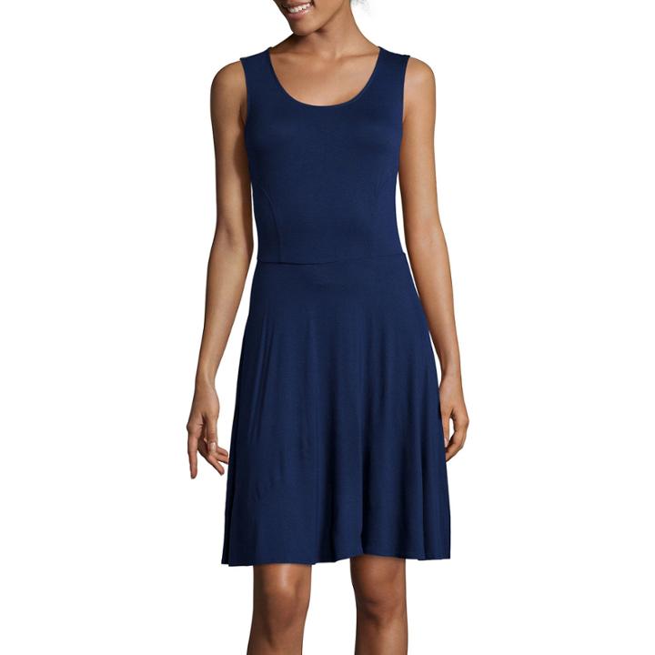 A.n.a Sleeveless Fit-and-flare Tank Sundress