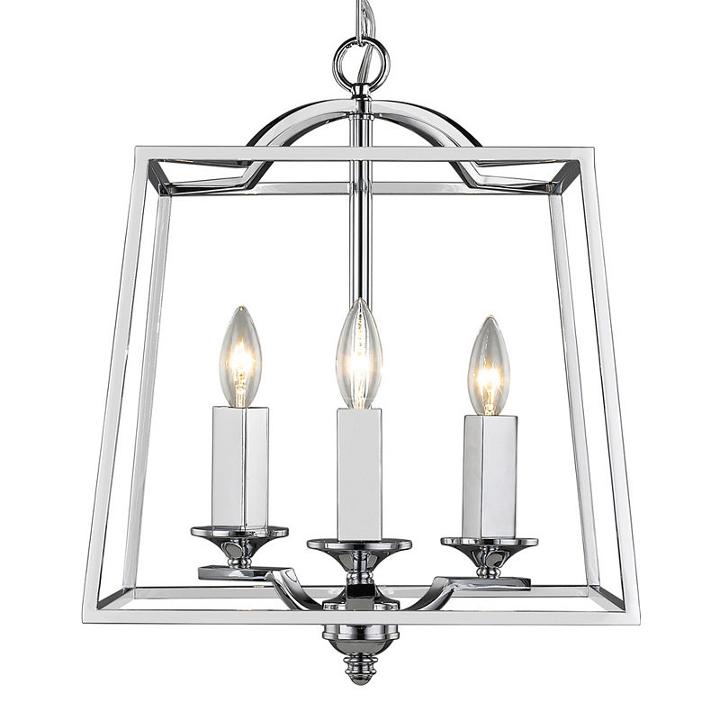Athena 3-light Pendant In Chrome