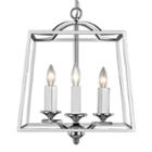 Athena 3-light Pendant In Chrome