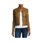 Jou Jou Center-zip Multi-zip Pleather Jacket - Juniors