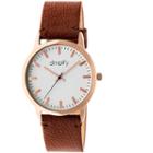 Simplify Unisex The 2800 Light Brown Leather-band Watch Sim2803