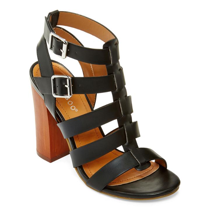 Bamboo Embark Chunky Gladiator Sandals