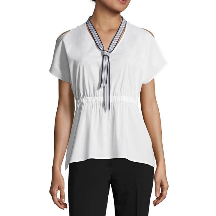 Project Runway Ruched Waist Top