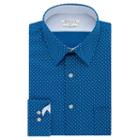 Van Heusen Van Heusen Air Long Sleeve Broadcloth Geometric Dress Shirt