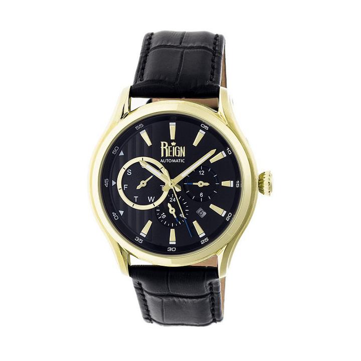 Reign Unisex Black Strap Watch-reirn1503