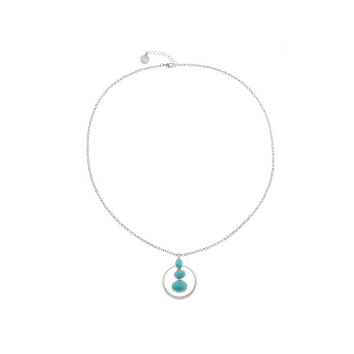 Liz Claiborne Womens Blue Pendant Necklace