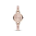 Daisy Fuentes Womens Pink Strap Watch-df110rglp