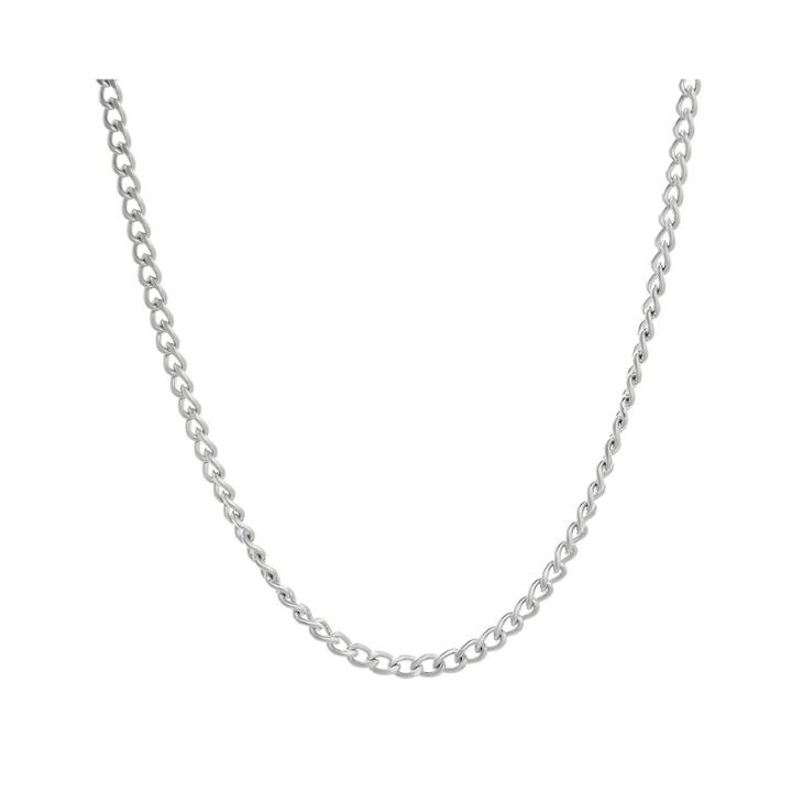 Mens Stainless Steel 18 3mm Curb Chain