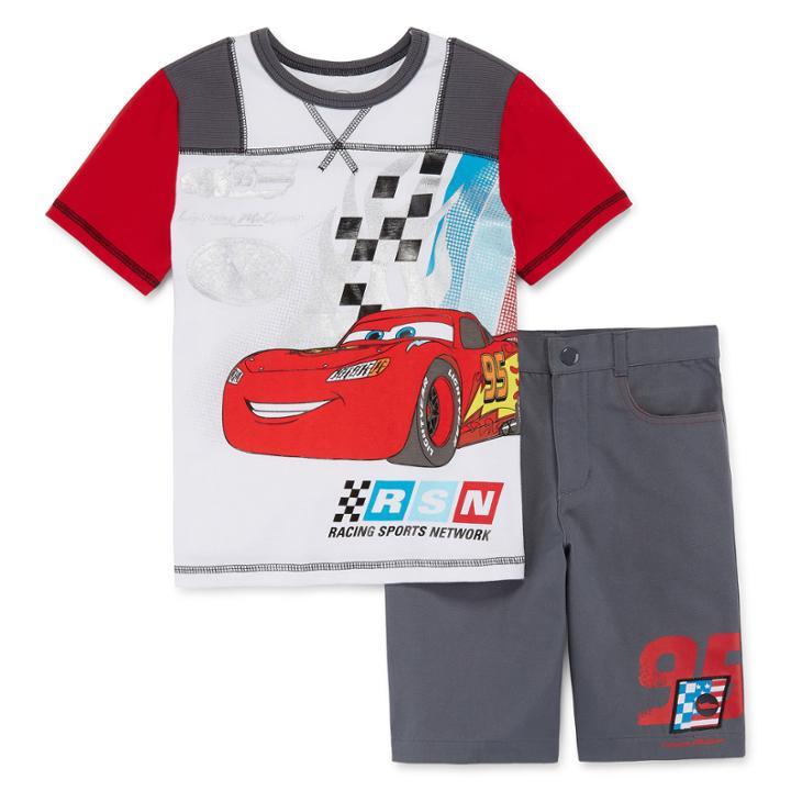Disney Cars Short Sleeve Short Set