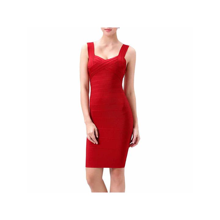 Phistic Women's Felicia Crisscross Front Bandage Dress