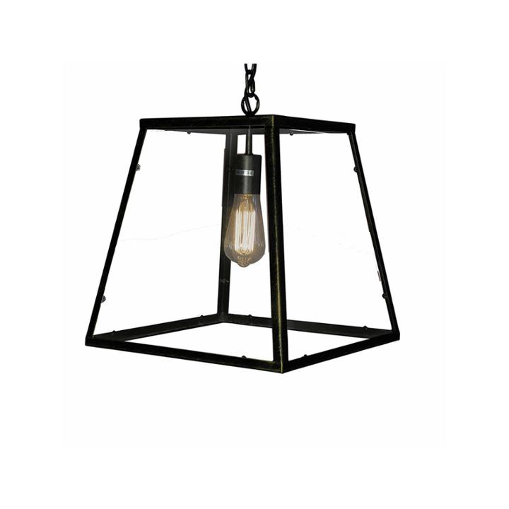 Warehouse Of Tiffany Minerva 1-light Black Edisonlamp With Bulb