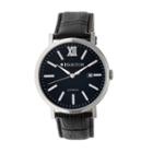 Heritor Bristol Mens Black Strap Watch-herhr5306