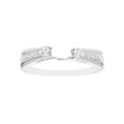 Womens 1/4 Ct. T.w. Genuine White Diamond 14k Gold Ring Enhancer