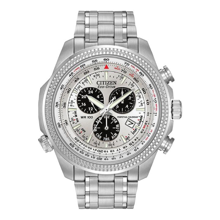 Citizen Eco-drive Mens Alarm Chronograph Watch Bl5400-52a