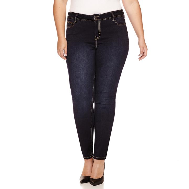 Truce Skinny Jeans-juniors Plus
